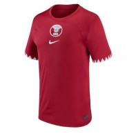 Katar Domáci futbalový dres MS 2022 Krátky Rukáv